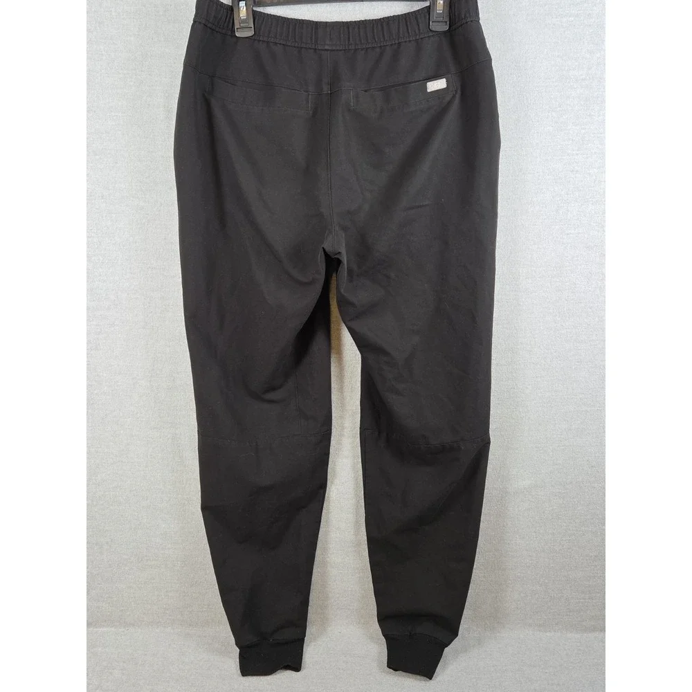 Figs‎ Scrub Jogger Pants Mens M Black Drawstring Medical Uniform Elastic Waist